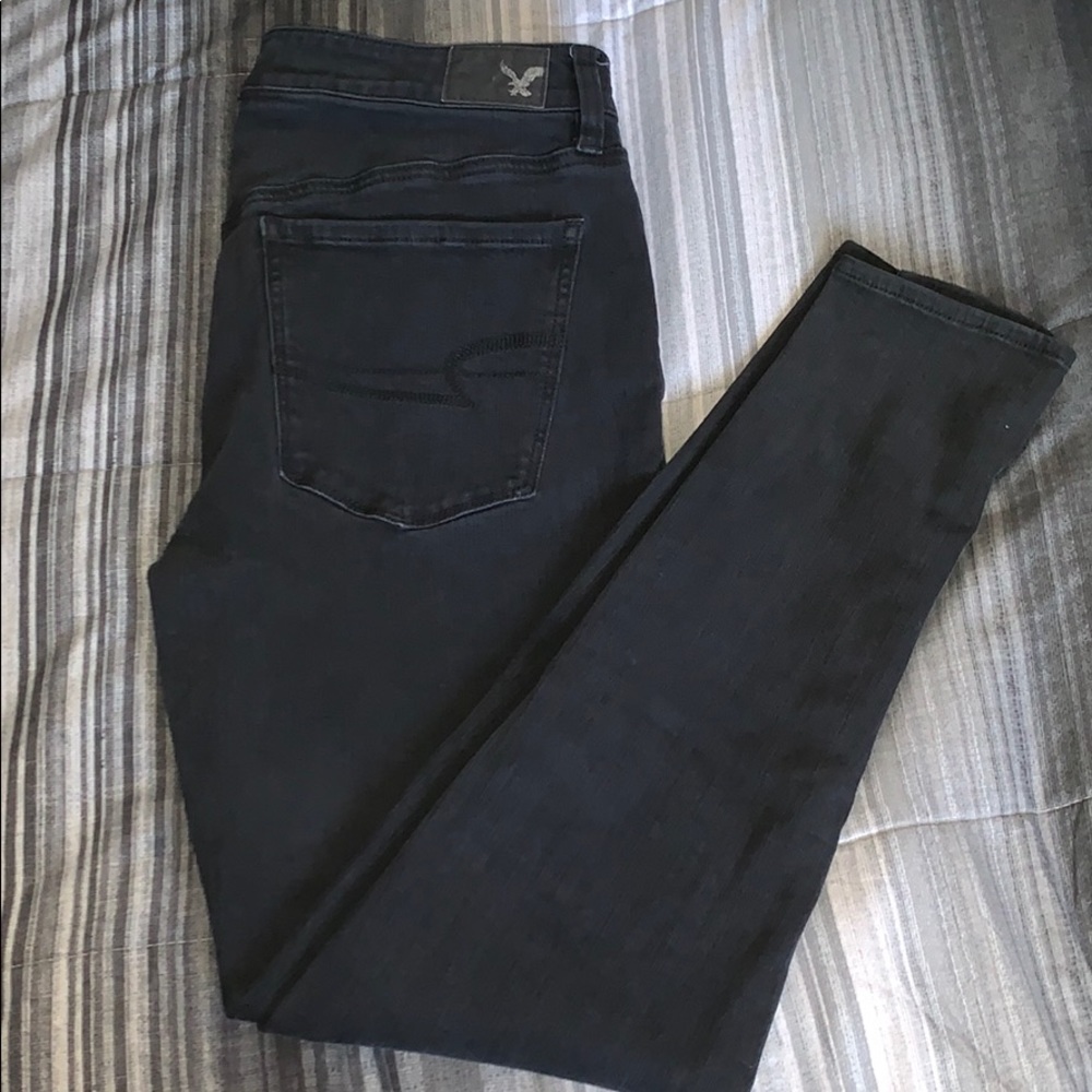 Black American Eagle Jeans